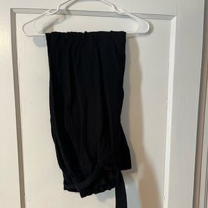 Black dress pants from target wide leg